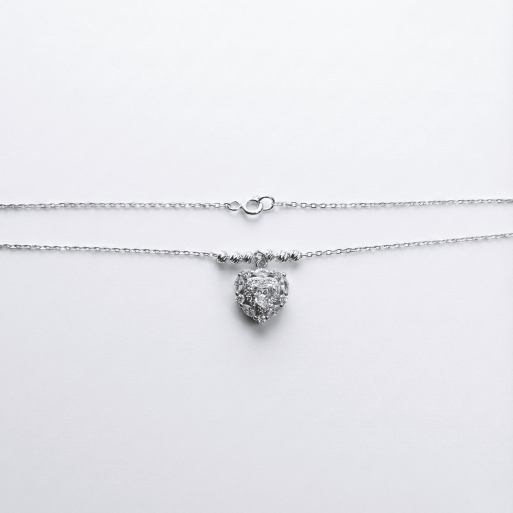 Collar corazón eterno