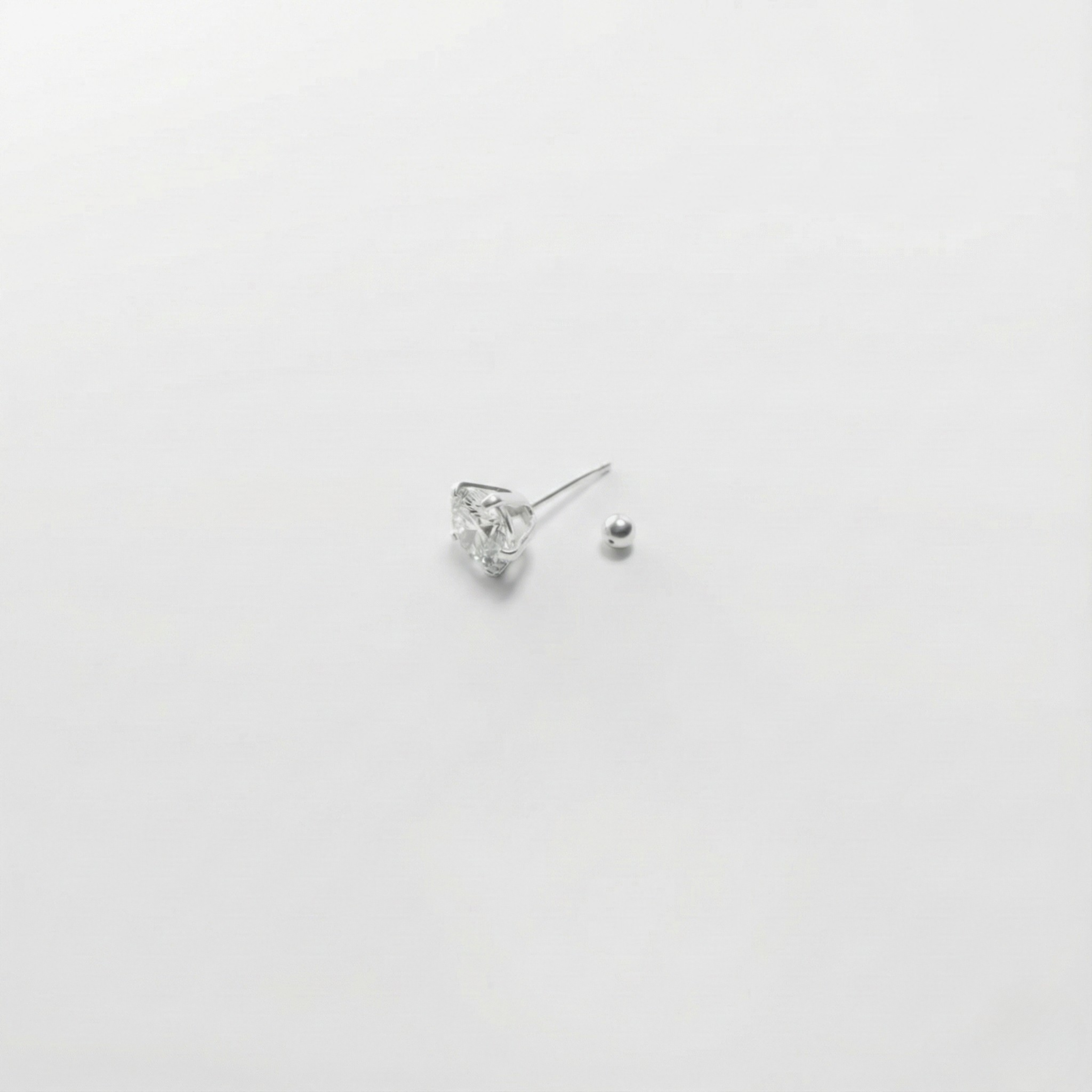 Broqueles Confort Punto de Luz con Broche de Bolita