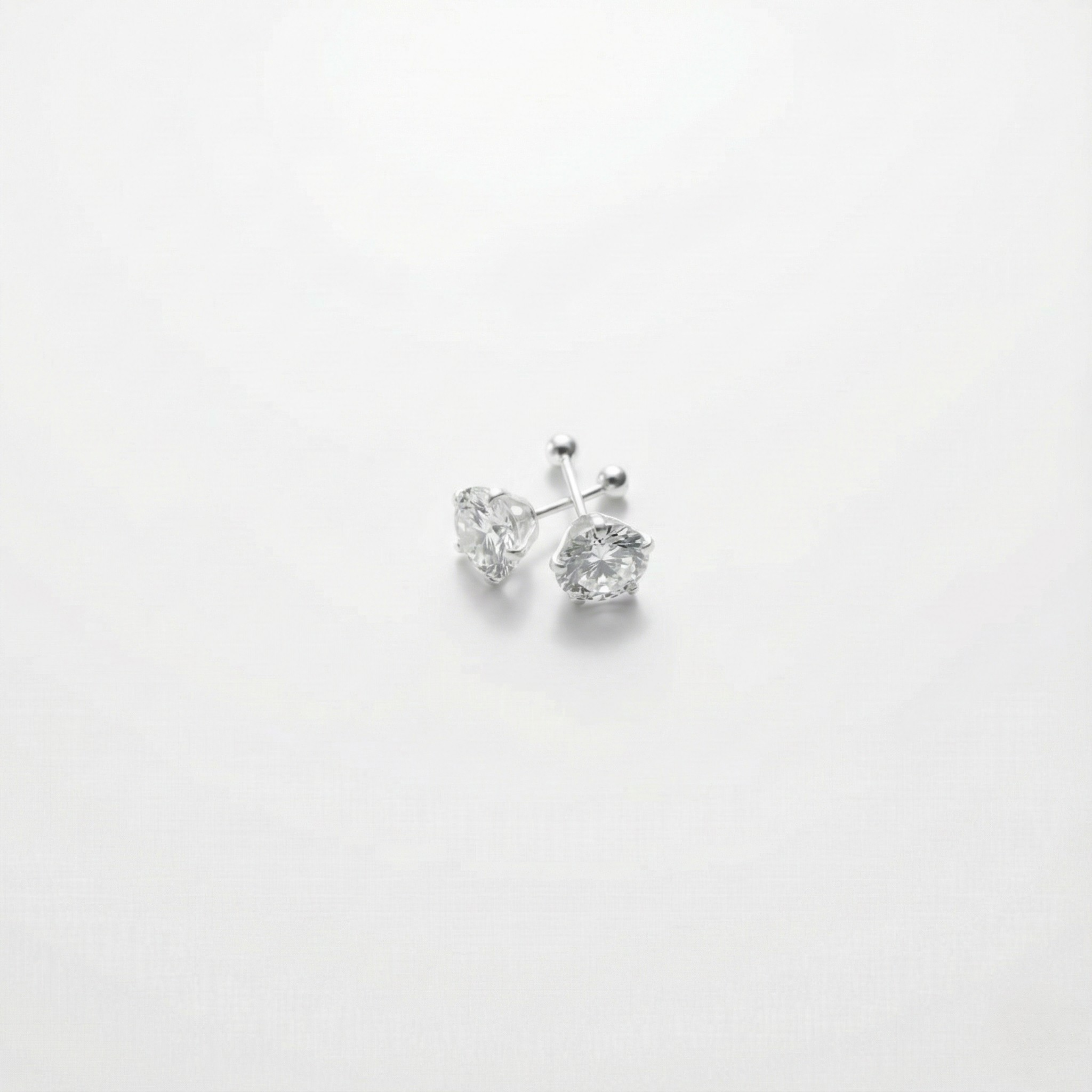 Broqueles Confort Punto de Luz con Broche de Bolita